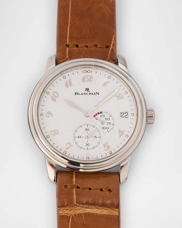 Blancpain Stainless Steel Villeret Ultra Slim Power Reserve 36mm Vintage 2000s Watch